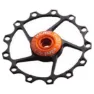 KCNC Titanium 11d Girhjul, Black, Med Ceramic Bearings