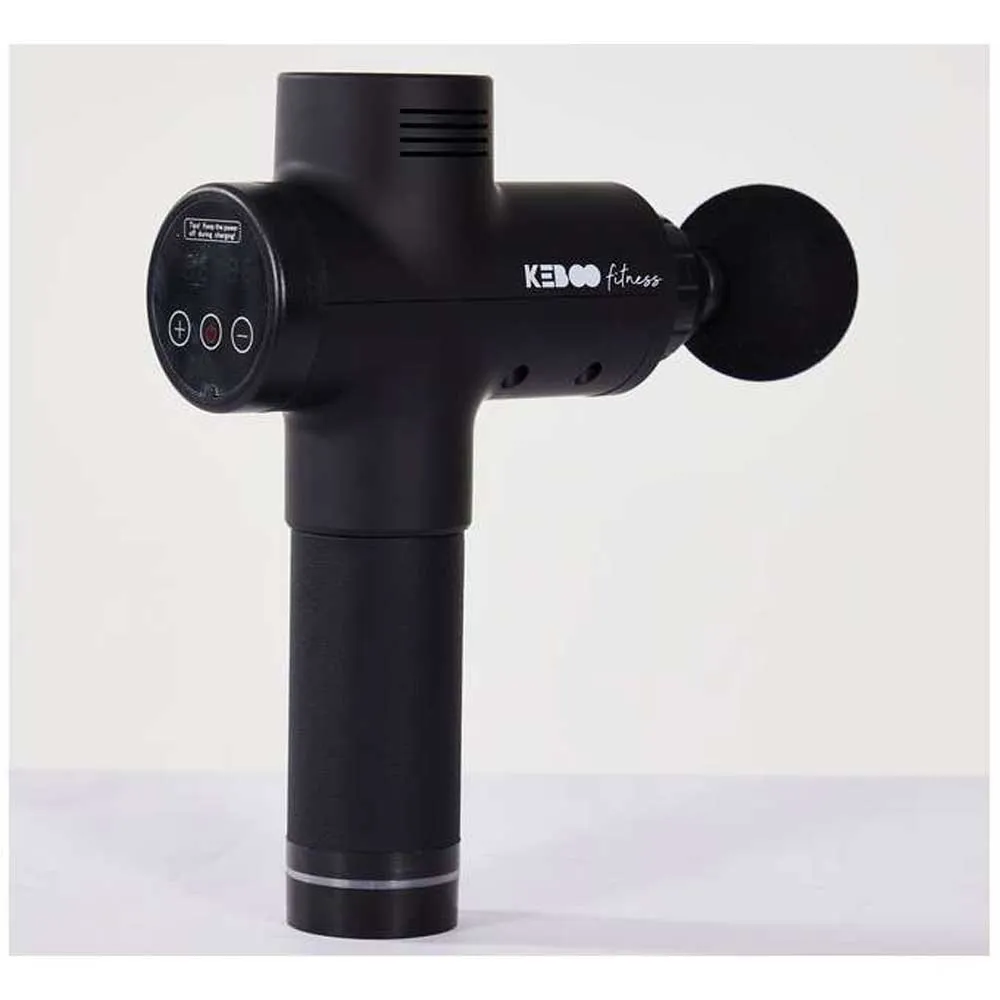 Keboo Serie 300 Massasjepistol, Black, One Size