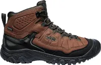 KEEN Men's Targhee IV Waterproof Mid-Bison-Black