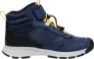 KEEN Skua Mid Waterproof C-Naval Academy-Yolk Yellow