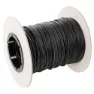 Kein Hersteller 2-leder Lyskabel 100 M, Black, One Size