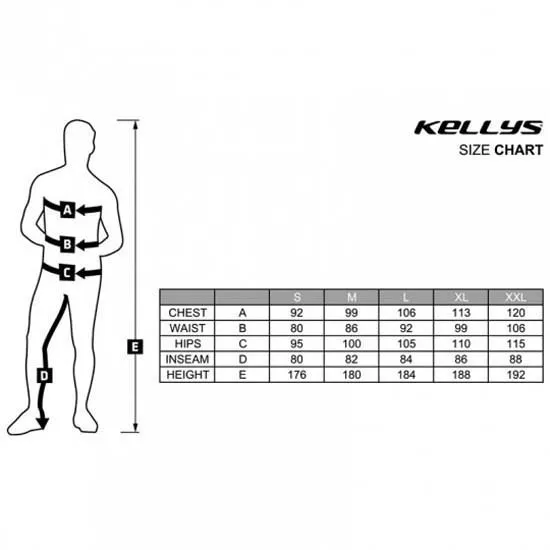 Kellys Rival 2 Sykkelshorts, Black Kellys Rival 2 Sykkelshorts, Black