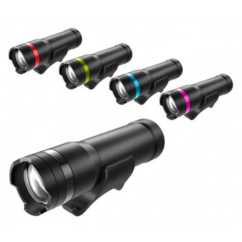 Kellys Zoomer Usb Frontlys, Black, 270 Lysstyrker Kellys Zoomer Usb Frontlys, Black, 270 Lysstyrker