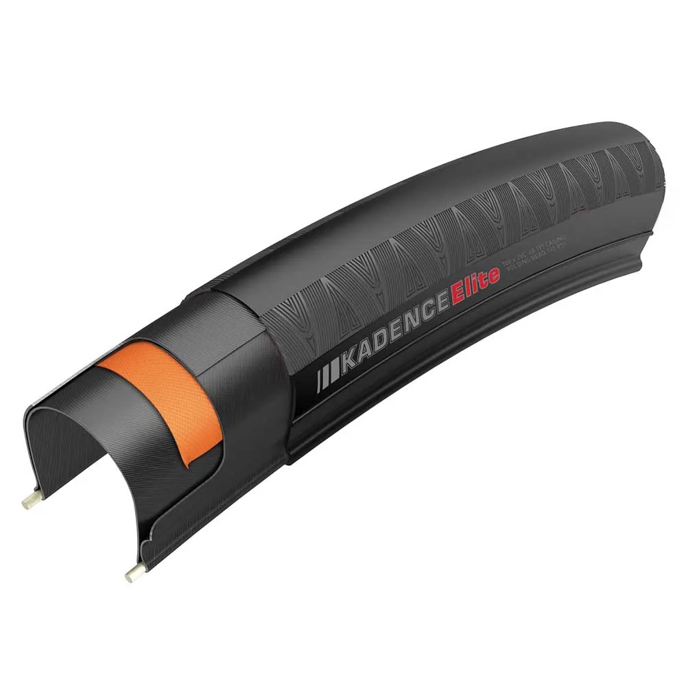 Kenda Kadence Elite 700c X 23 Racerdekk, Black, 700C x 23, Sykkeldekk