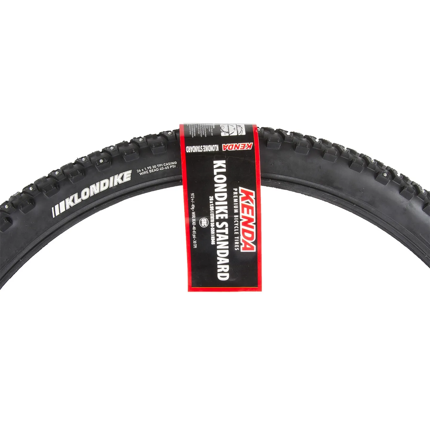 Kenda Klondike 26" Piggdekk, Sykkeldekk
