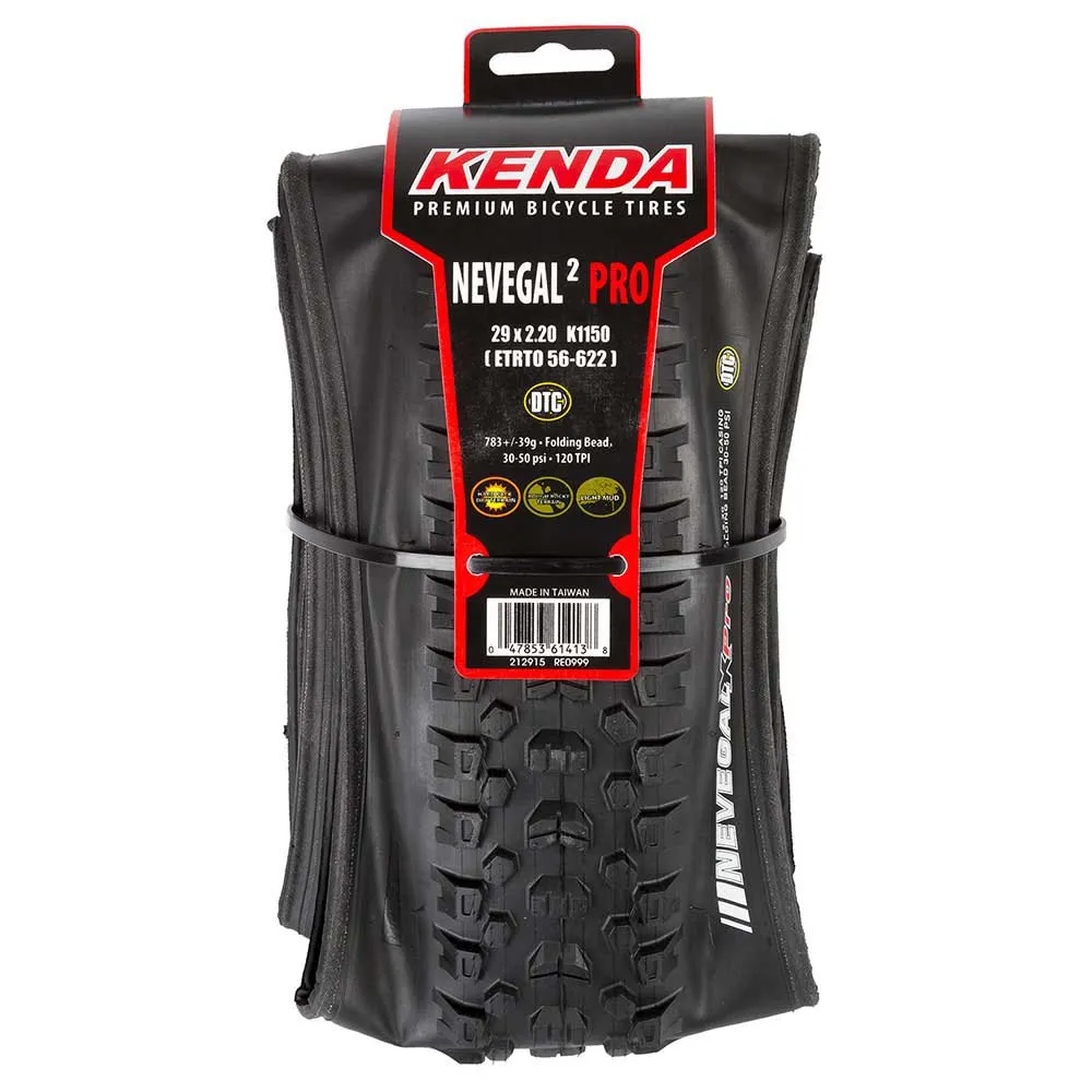 Kenda Nevegal 2 Pro Dtcatc Aramidic Lining 27.5´´ X 2.40 Mtb-dekk, Black, 27.5" x 2.40, Sykkeldekk Kenda Nevegal 2 Pro Dtcatc Aramidic Lining 27.5´´ X 2.40 Mtb-dekk, Black, 27.5" x 2.40, Sykkeldekk