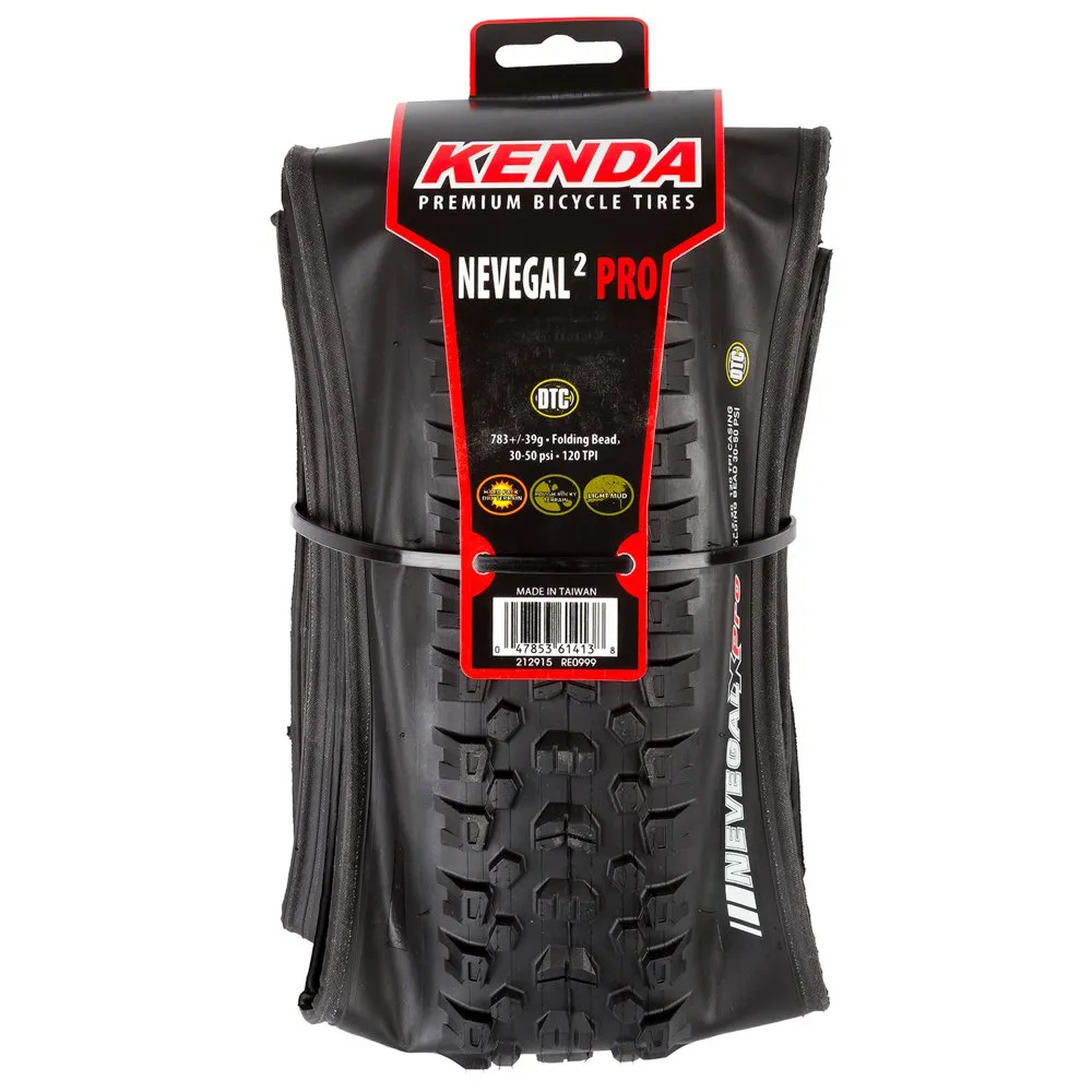 Kenda Nevegal2 Pro Aramidic Lining Tubeless 29´´ X 2.40 Mtb-dekk, Black, 29" x 2.40, Sykkeldekk