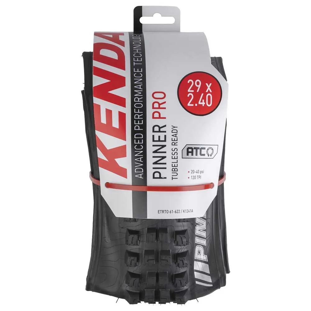 Kenda Pinner Pro Advanced Trail Casing 120 Tpi Tubeless 29´´ X 2.40 Mtb-dekk, Sykkeldekk Kenda Pinner Pro Advanced Trail Casing 120 Tpi Tubeless 29´´ X 2.40 Mtb-dekk, Sykkeldekk
