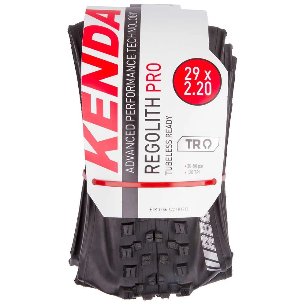 Kenda Revestimiento De Aramida Regolith Pro Tubeless 29´´ X 2.20 Mtb-dekk, Sykkeldekk Kenda Revestimiento De Aramida Regolith Pro Tubeless 29´´ X 2.20 Mtb-dekk, Sykkeldekk