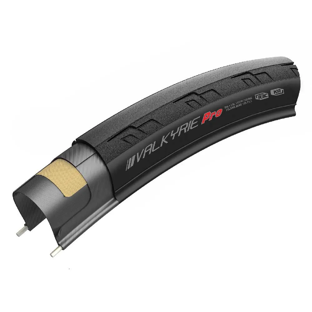 Kenda Valkyrie 700c X 30 Racerdekk, Black, 700C x 30, Sykkeldekk
