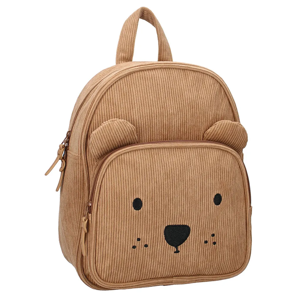 Kidzroom Begeistret Bjørneryggsekk, Brown