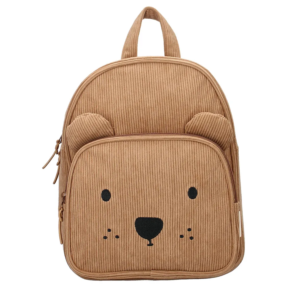 Kidzroom Begeistret Bjørneryggsekk, Brown