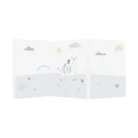 Kikkaboo Friends Stripete Foldemadrass 60/120/5 Cm Kikkaboo Friends Stripete Foldemadrass 60/120/5 Cm