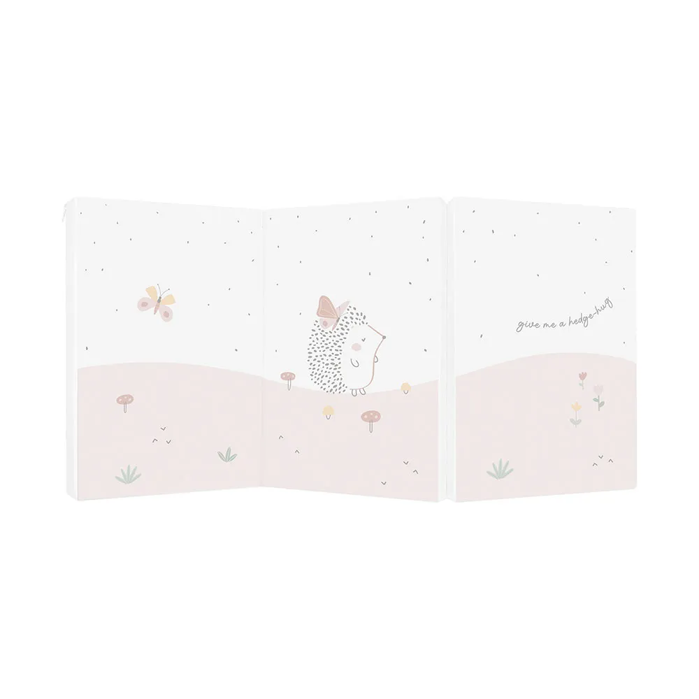 Kikkaboo Hedge-hugs Sammenleggbar Madrass 60/120/5 Cm, Multicolor