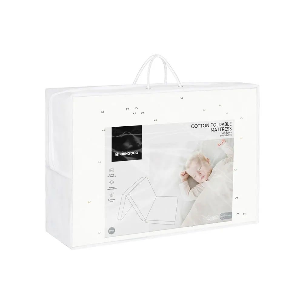 Kikkaboo Sammenleggbar Madrass Med Søvnig Sauemønster 60/120/5 Cm, Multicolor Kikkaboo Sammenleggbar Madrass Med Søvnig Sauemønster 60/120/5 Cm, Multicolor