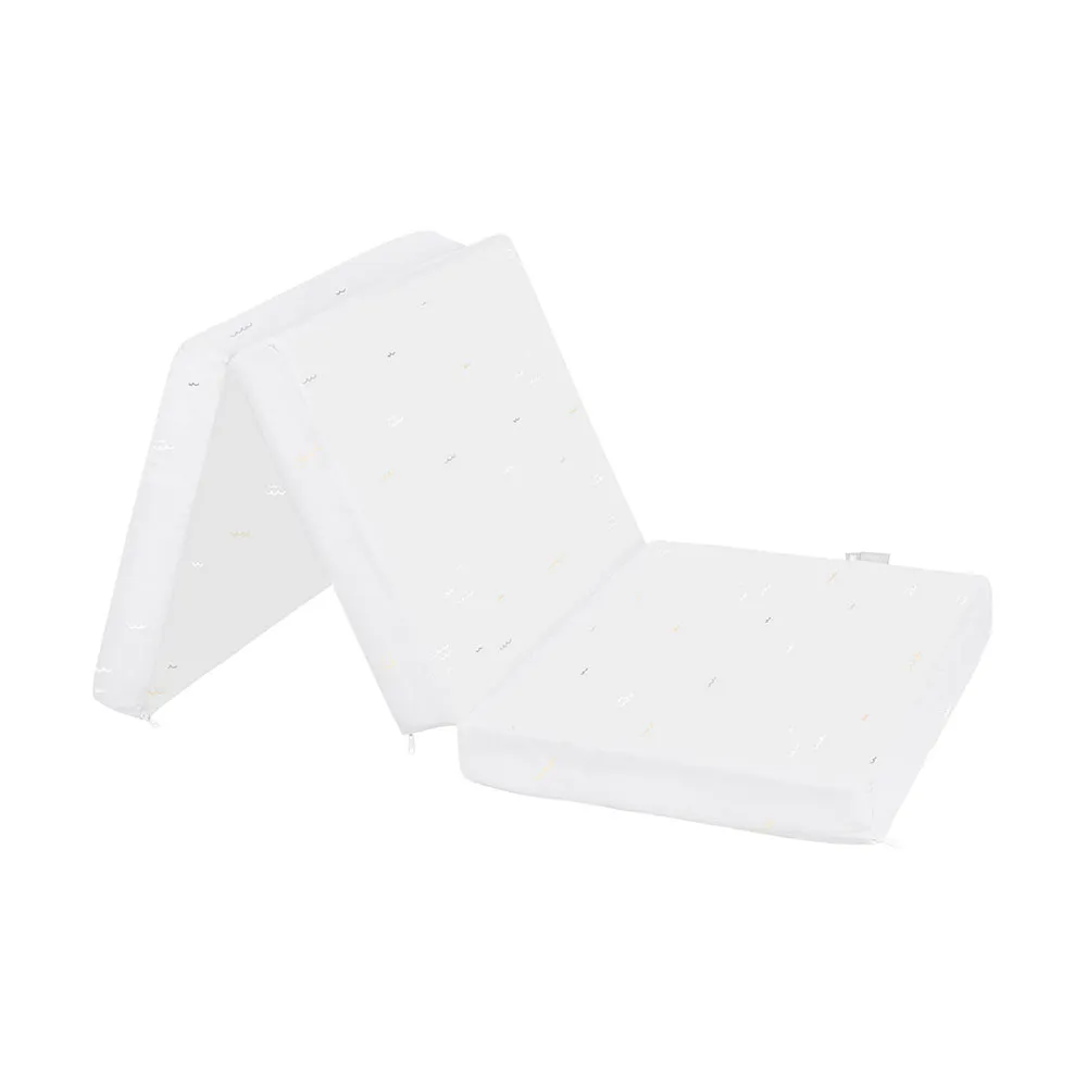 Kikkaboo Seally Me Mønstret Sammenleggbar Madrass 60/120/5 Cm, Multicolor