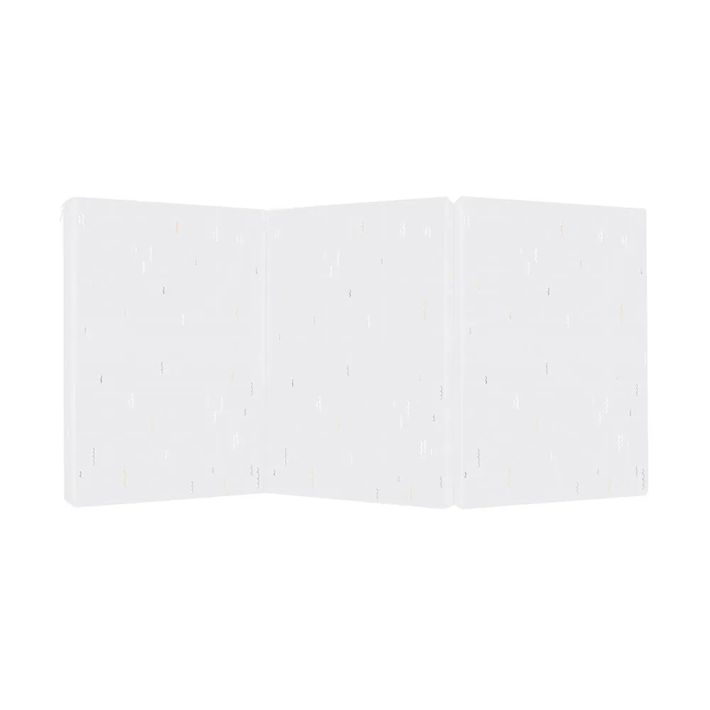 Kikkaboo Seally Me Mønstret Sammenleggbar Madrass 60/120/5 Cm, Multicolor