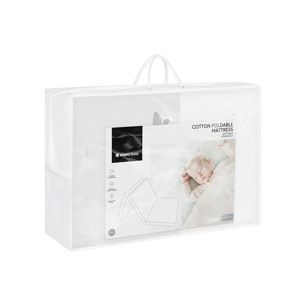 Kikkaboo Seally Me Sammenleggbar Madrass 60/120/5 Cm, Multicolor