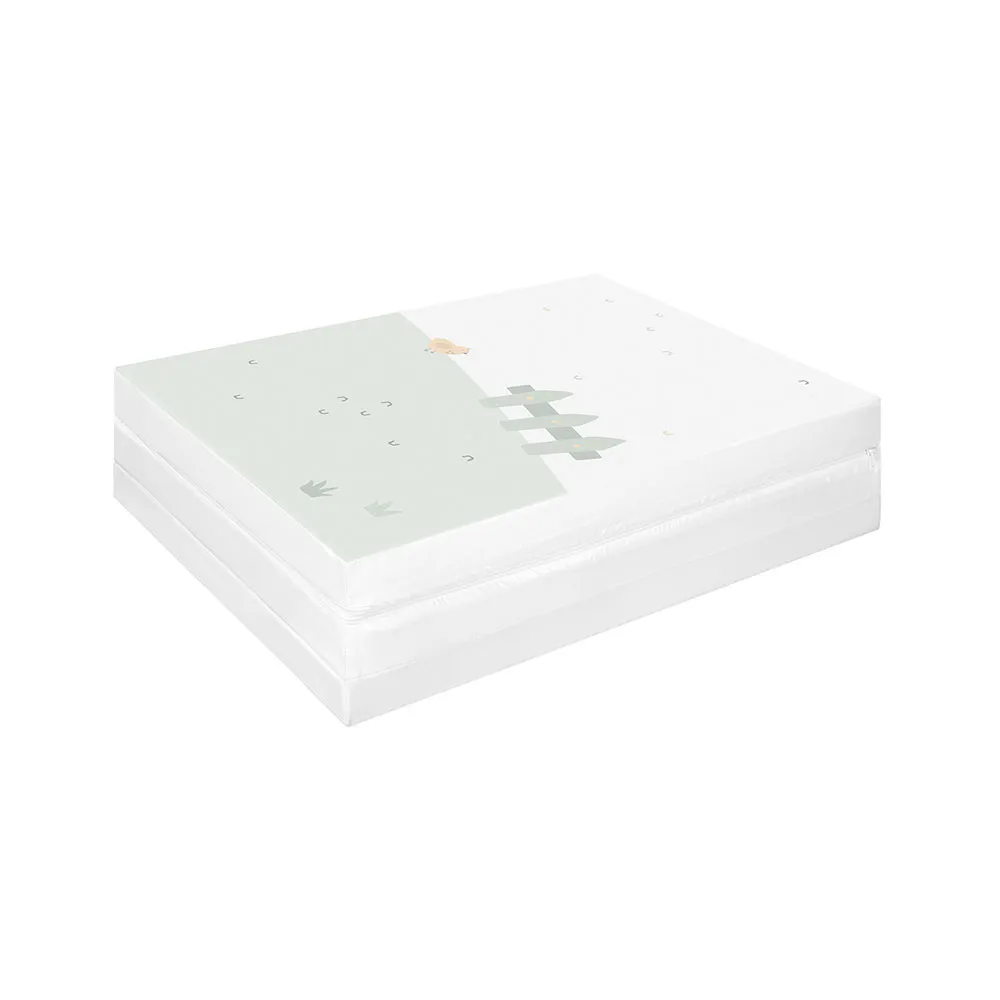 Kikkaboo Søvnig Sau Sammenleggbar Madrass 60/120/5 Cm, Multicolor