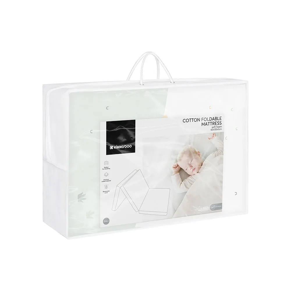 Kikkaboo Søvnig Sau Sammenleggbar Madrass 60/120/5 Cm, Multicolor