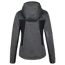 Kilpi Alanis Fleecejakke Med Hette, Black