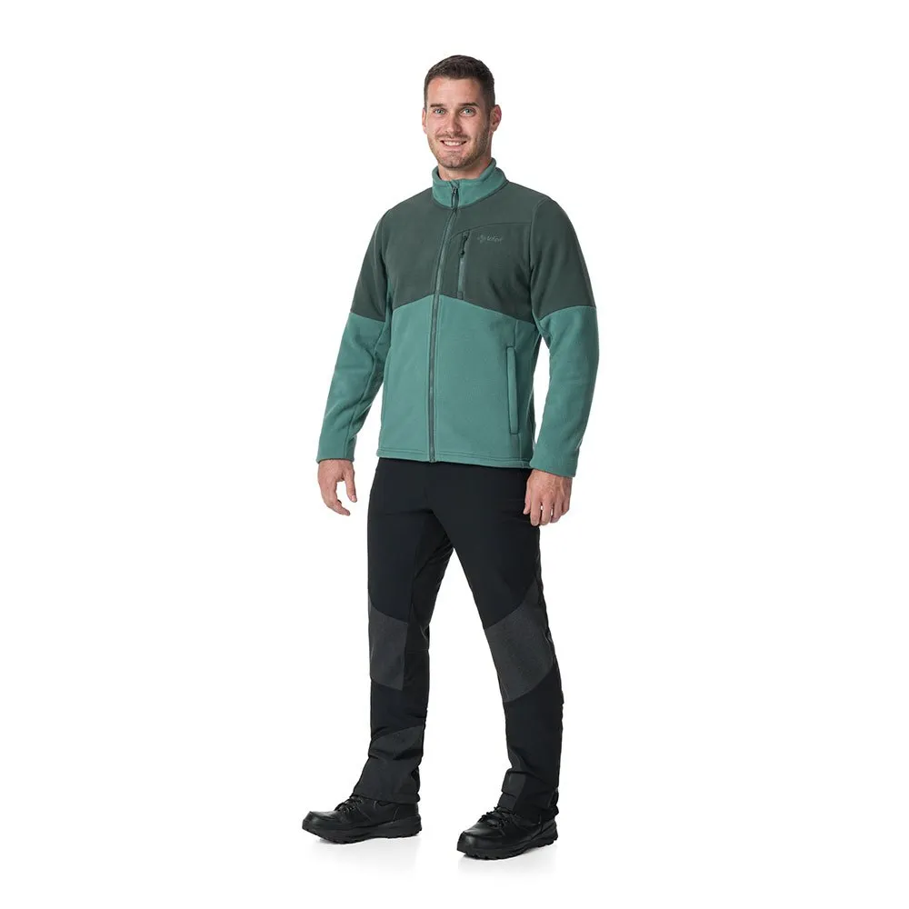 Kilpi Glander Fleecejakke Med Full Glidelås, Dark green