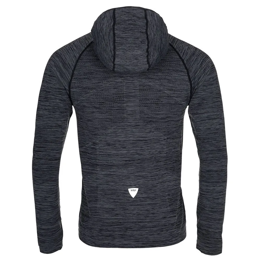 Kilpi Hadson Fleecejakke Med Hette, Dark grey Kilpi Hadson Fleecejakke Med Hette, Dark grey