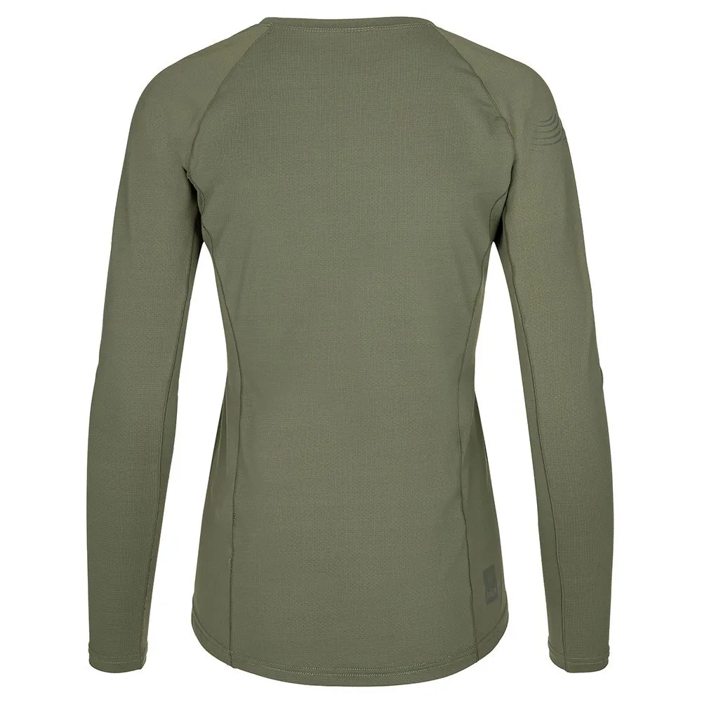 Kilpi Lina Langarmet T-skjorte, Khaki