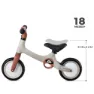 Kinderkraft Tove Desert Løpesykkel, Beige, One Size, Barnesykkel