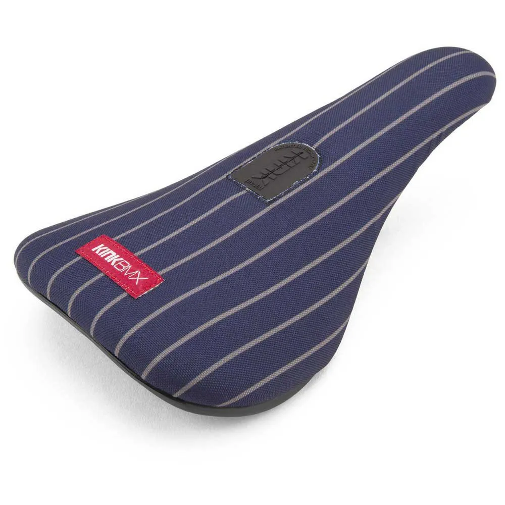 Kink BMX Pinstripe Pivotal Sykkelsete, Blue / grey, One Size