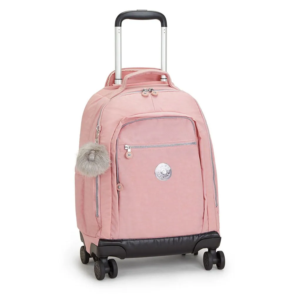 Kipling New Zea 26l Ryggsekk Med Hjul, Bridal rose