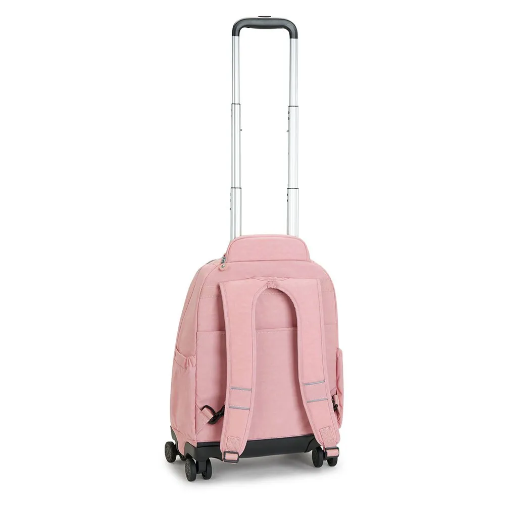Kipling New Zea 26l Ryggsekk Med Hjul, Bridal rose