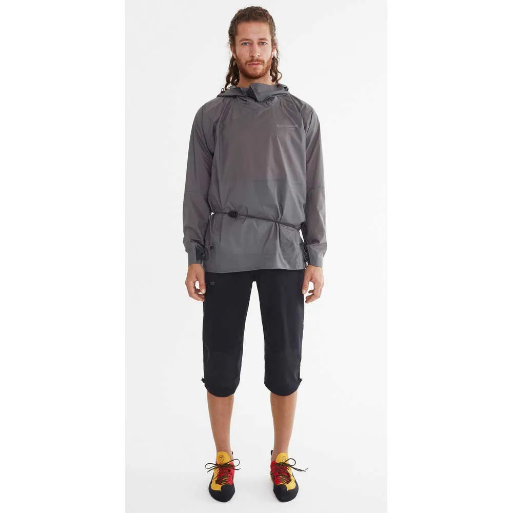 Klättermusen Fjorgyn Anorak Jakke, Rock grey