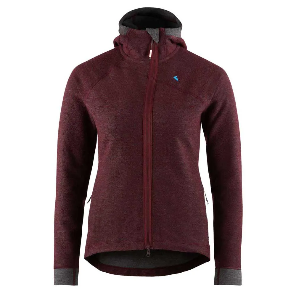 Klättermusen Hödur Hooded Zip Fleecejakke Med Full Glidelås