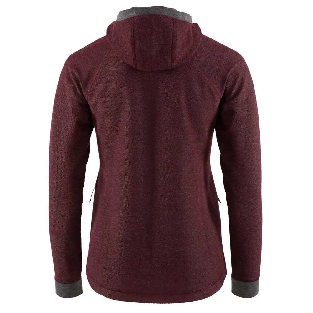 Klättermusen Hödur Hooded Zip Fleecejakke Med Full Glidelås