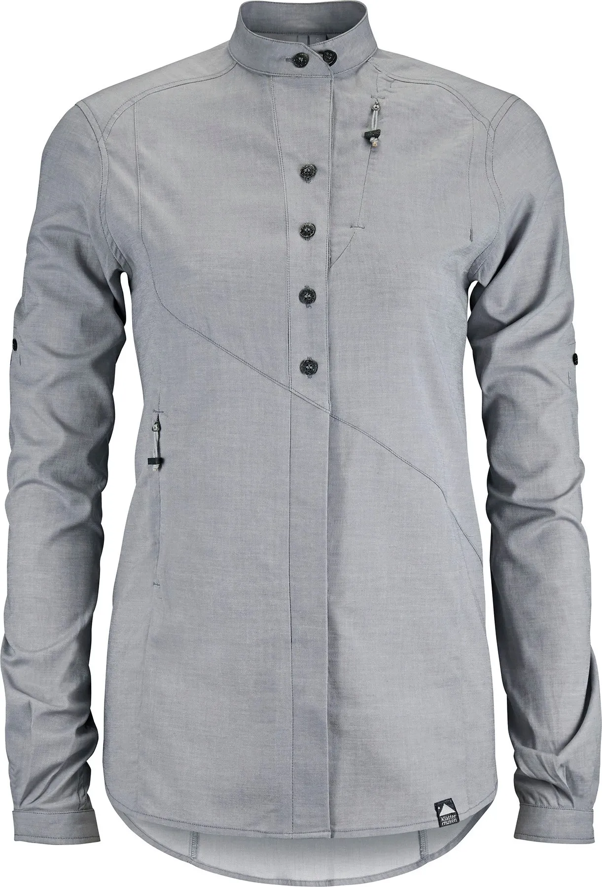 Klättermusen Lofn Shirt Women's (2017), Grey melange Klättermusen Lofn Shirt Women's (2017), Grey melange