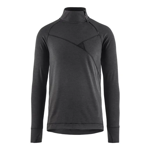 Klättermusen Njorun Crew Zip Jacket Men, Raven Klättermusen Njorun Crew Zip Jacket Men, Raven