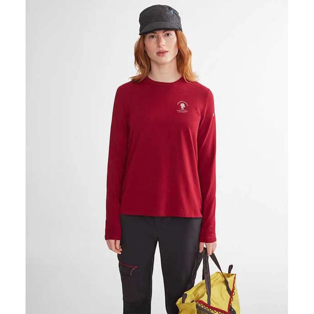 Klättermusen Nordic Explorer Langarmet T-skjorte, Burnt russet