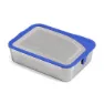 Klean Kanteen Meal 1l Hermetic Matboks, Brushed stainless / blue, One Size