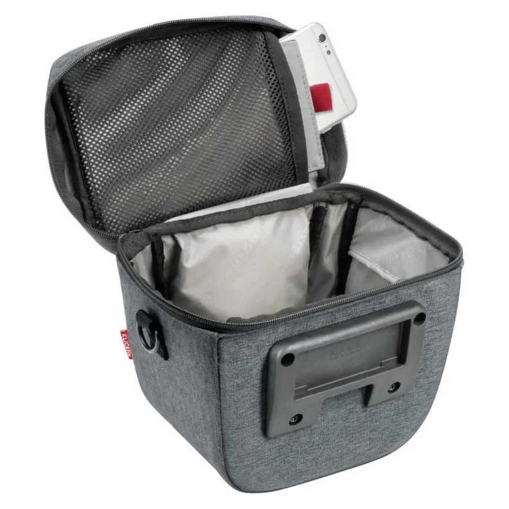 Klickfix Adventure Compact City Styreveske 3l, Grey, One Size