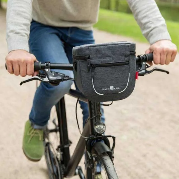 Klickfix Adventure Compact City Styreveske 3l, Grey, One Size