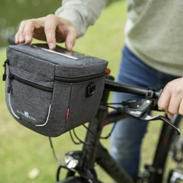 Klickfix Adventure Compact City Styreveske 3l, Grey, One Size