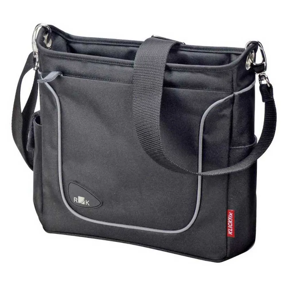 Klickfix Allegra Fashion Sykkelveske 4l, Black, One Size