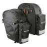 Klickfix Backpack Sykkelvesker 42l, Grey, One Size