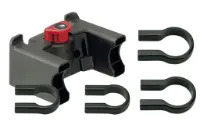 Klickfix beslag med nøkel og oversize adapter Klickfix beslag med nøkel og oversize adapter