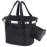 Klickfix Bikebasket sykkelkurv, Black, One Size