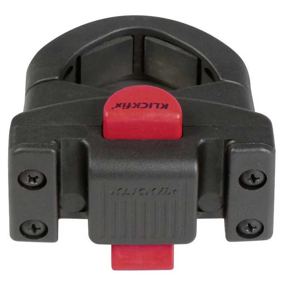 Klickfix Caddy E-scooter Veskefeste, Black / red, One Size Klickfix Caddy E-scooter Veskefeste, Black / red, One Size