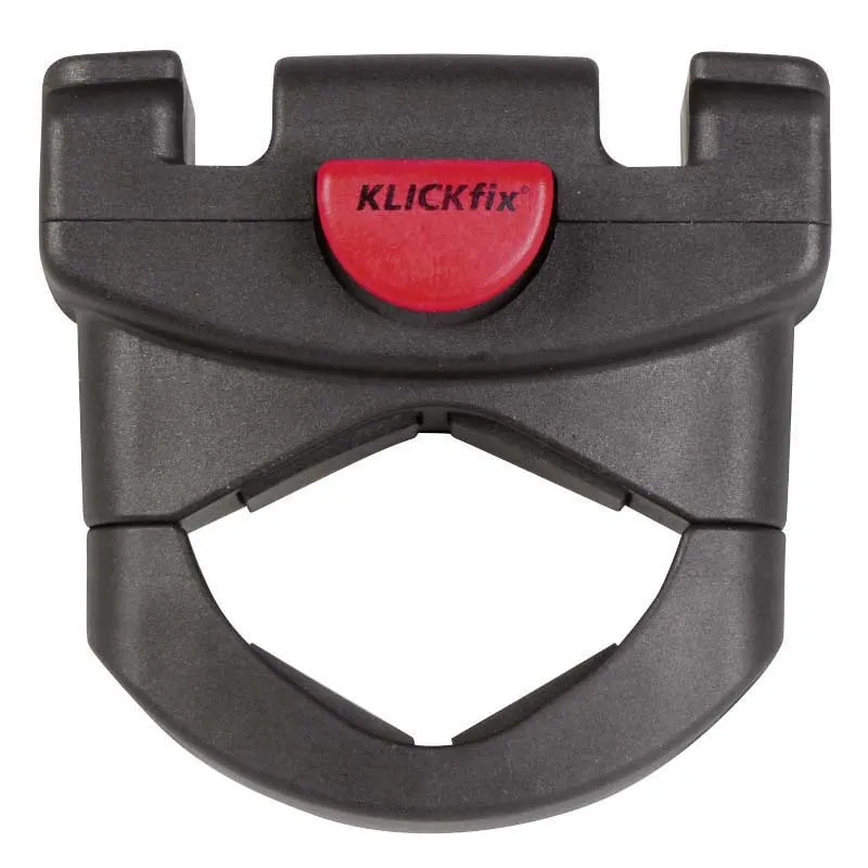 Klickfix Caddy E-scooter Veskefeste, Black / red, One Size Klickfix Caddy E-scooter Veskefeste, Black / red, One Size