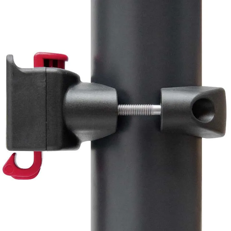 Klickfix Caddy E-scooter Veskefeste, Black / red, One Size Klickfix Caddy E-scooter Veskefeste, Black / red, One Size