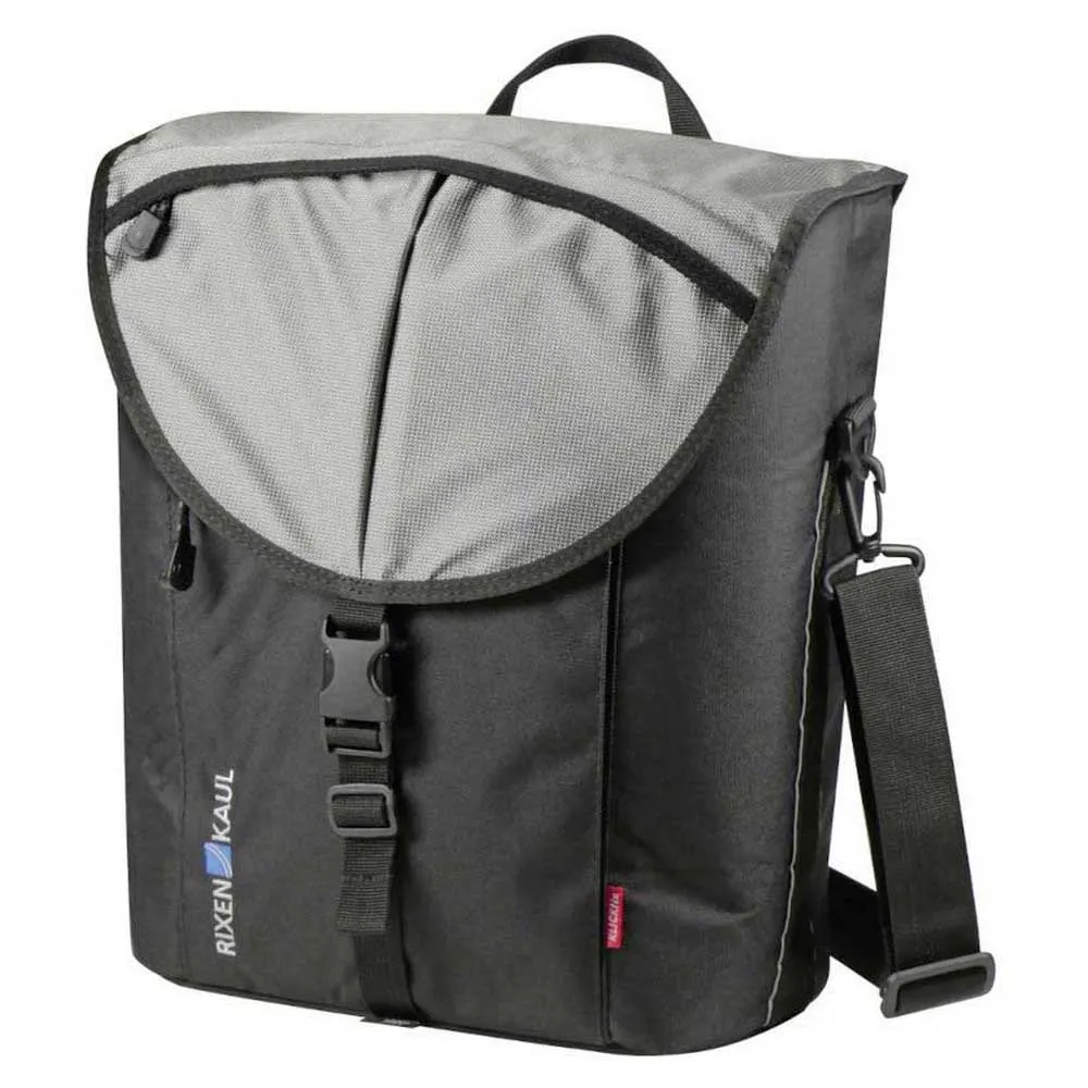 Klickfix Cita Gta Sykkelveske 18l, Black / silver, One Size